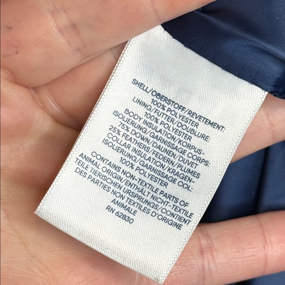 Lands' End Women's Full Zip Down Puffer Vest 1X - Picture 4 of 5